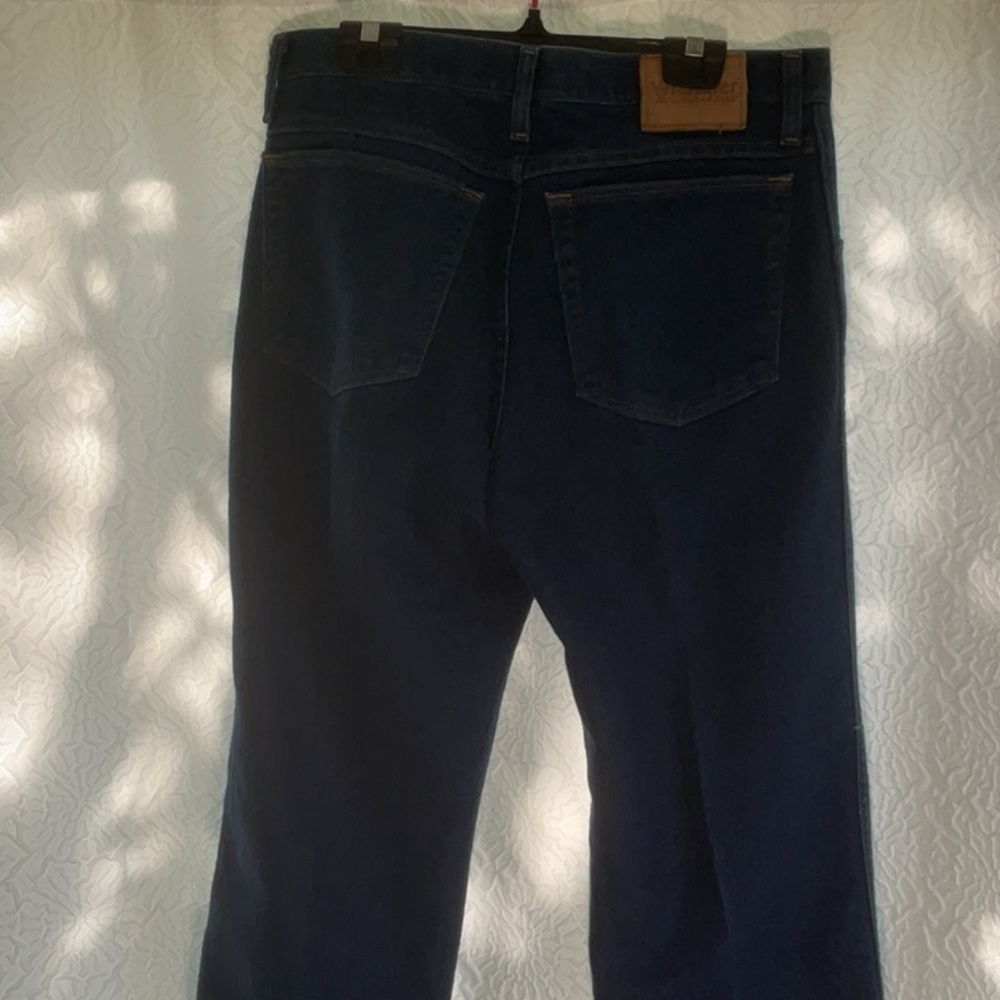 Wrangler Dark Blue Straight rugged wear Jeans
